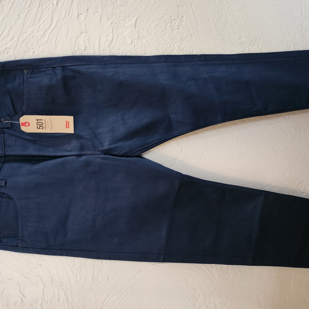 Levi's Blue Straight Jeans Classic Denim